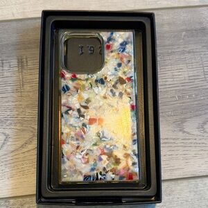 Stylish Multicolor Confetti Phone Case - Compatible Model